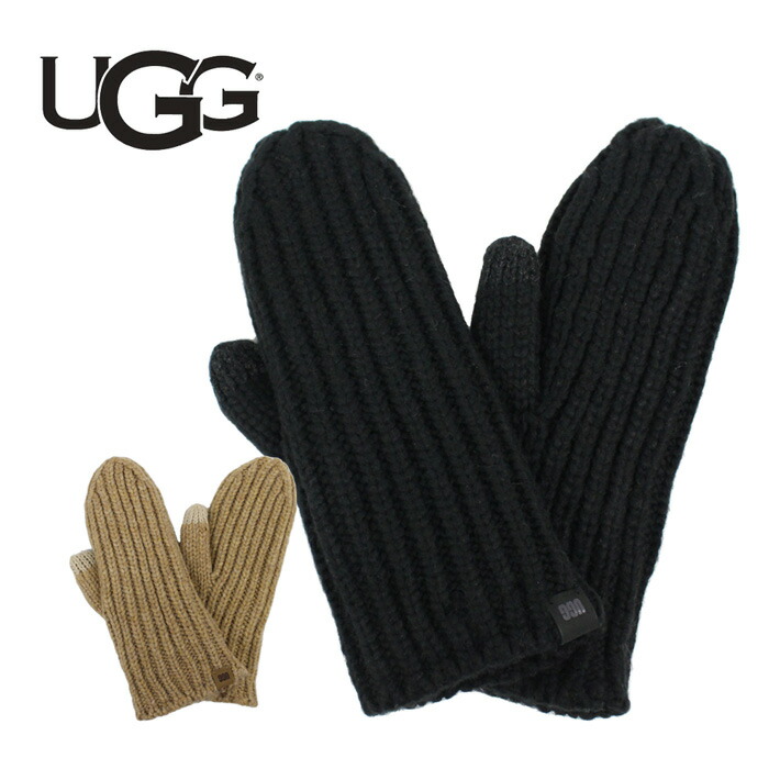 楽天市場】5%OFFクーポン配布中！UGG アグ Chunky Rib Mitten チャン
