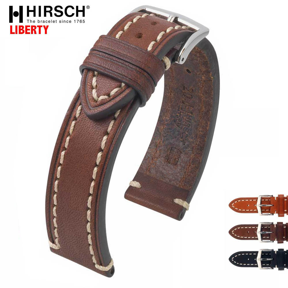 楽天市場】HIRSCH ヒルシュ LIBERTY(リバティ) 3色 腕時計ベルト