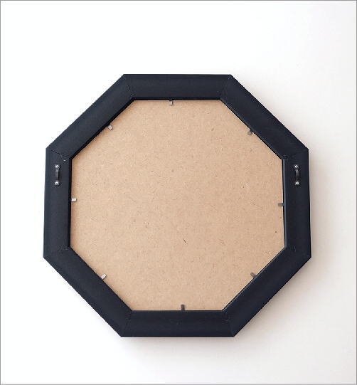 楽天市場】八角形 鏡 八角ミラー 八角鏡 玄関 リビング 壁掛けミラー