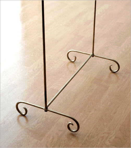 楽天市場】ハンガーラック おしゃれ アイアン エレガント レトロ