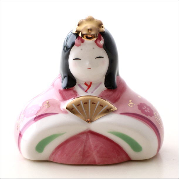 楽天市場】おひなさま お雛様 ひな人形 置物 陶器 オブジェ おしゃれ