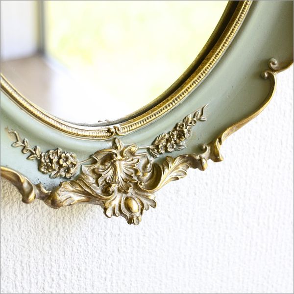 楽天市場】壁掛けミラー 鏡 ウォールミラー おしゃれ アンティーク調