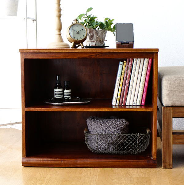 楽天市場】オープンシェルフ 無垢の通販