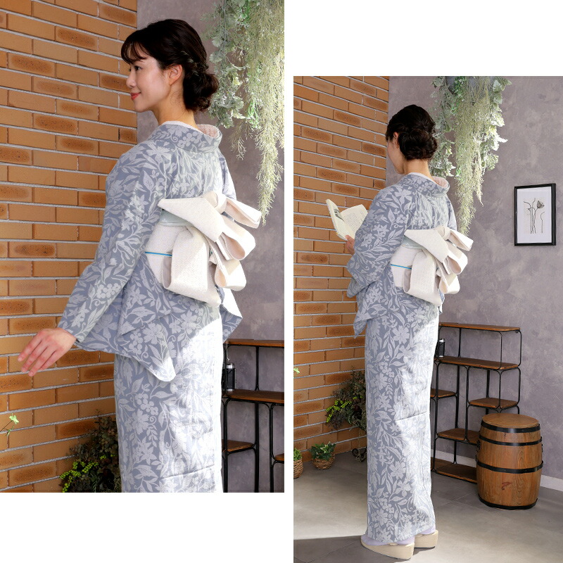 楽天市場】阿波しじら織り 抜染シリーズ 木綿 着物 夏着物 浴衣