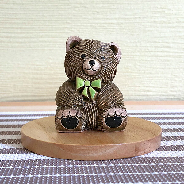 楽天市場】テディーベア 327陶器 置物 動物 くま クマ ヒグマ 熊 bear