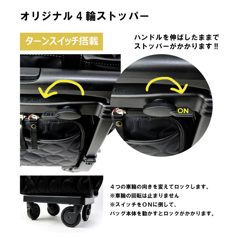 楽天市場】スワニー キャリーケース D-589 (M21) プーフォ swany