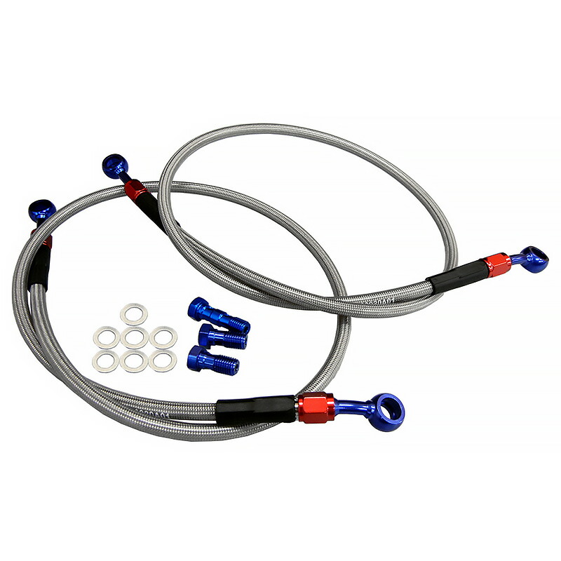 楽天市場】SUZUKI GSX400F/400E(82-) メッシュブレーキホース フロント