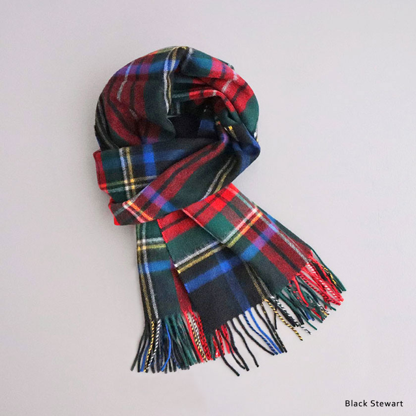 楽天市場】Johnstons of Elginカシミヤ 中判チェックスカーフ : hanger