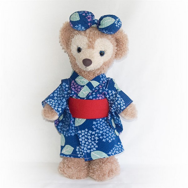 楽天市場】ダッフィー*シェリーメイコスチューム☆和装＊紫陽花柄