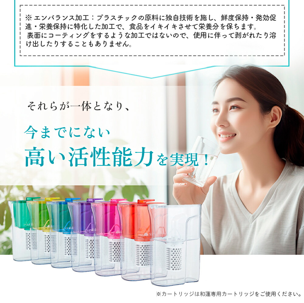 楽天市場】【正規代理店】ガイアの水135 和蓮ポット カートリッジ