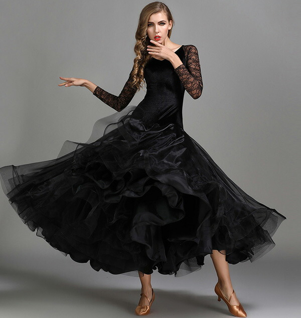 楽天市場】社交ダンス ドレス レディース スタンダード ワルツ タンゴ