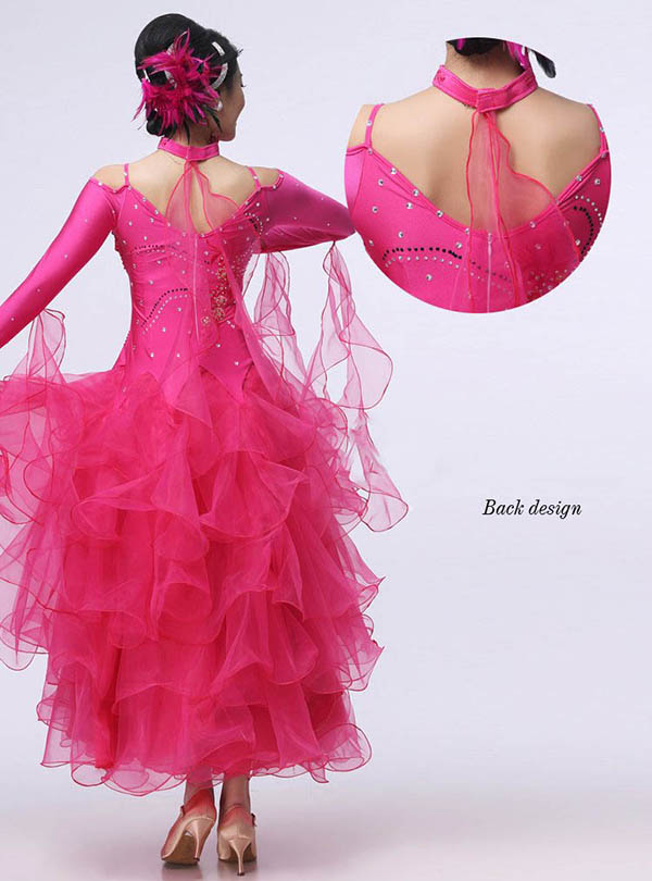 楽天市場】社交ダンスドレス レディース フロート 上品 豪華