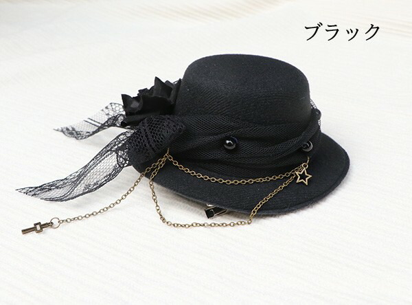 楽天市場】ヘッドドレス ハット ボンネット ロリィタ バラ 礼装帽子