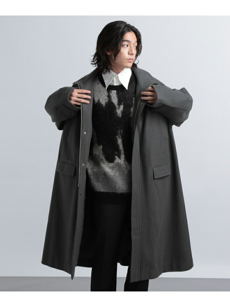 楽天市場】【SALE／22%OFF】(M)ウーリーテックスタンドコート HARE