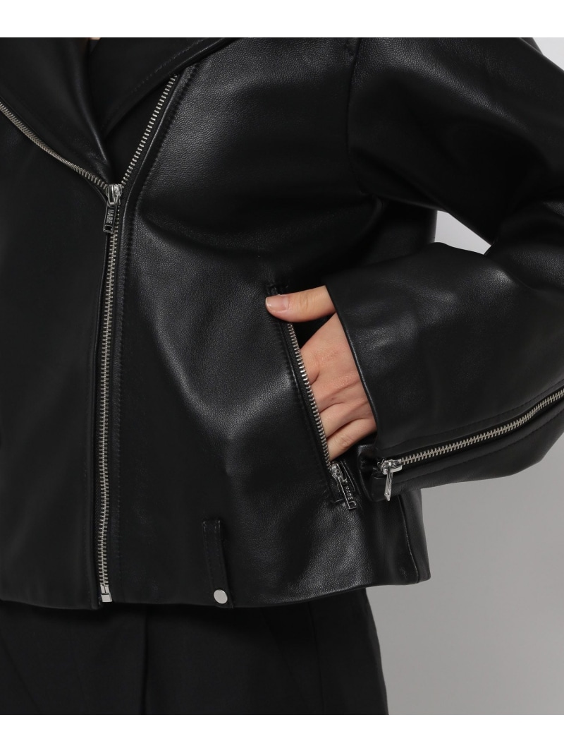 楽天市場】レザーライダースジャケット HARE ハレ ジャケット