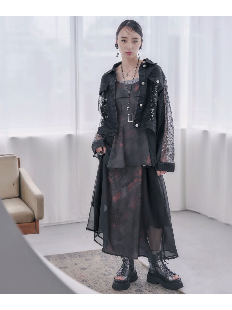 楽天市場】リフレクションフラワーキャミワンピース HARE ハレ