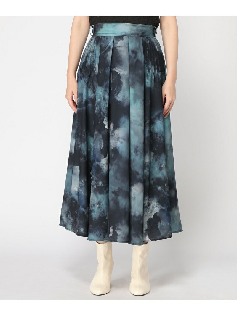 楽天市場】(W)BLURアートタックSK HARE ハレ スカート ロング・マキシ