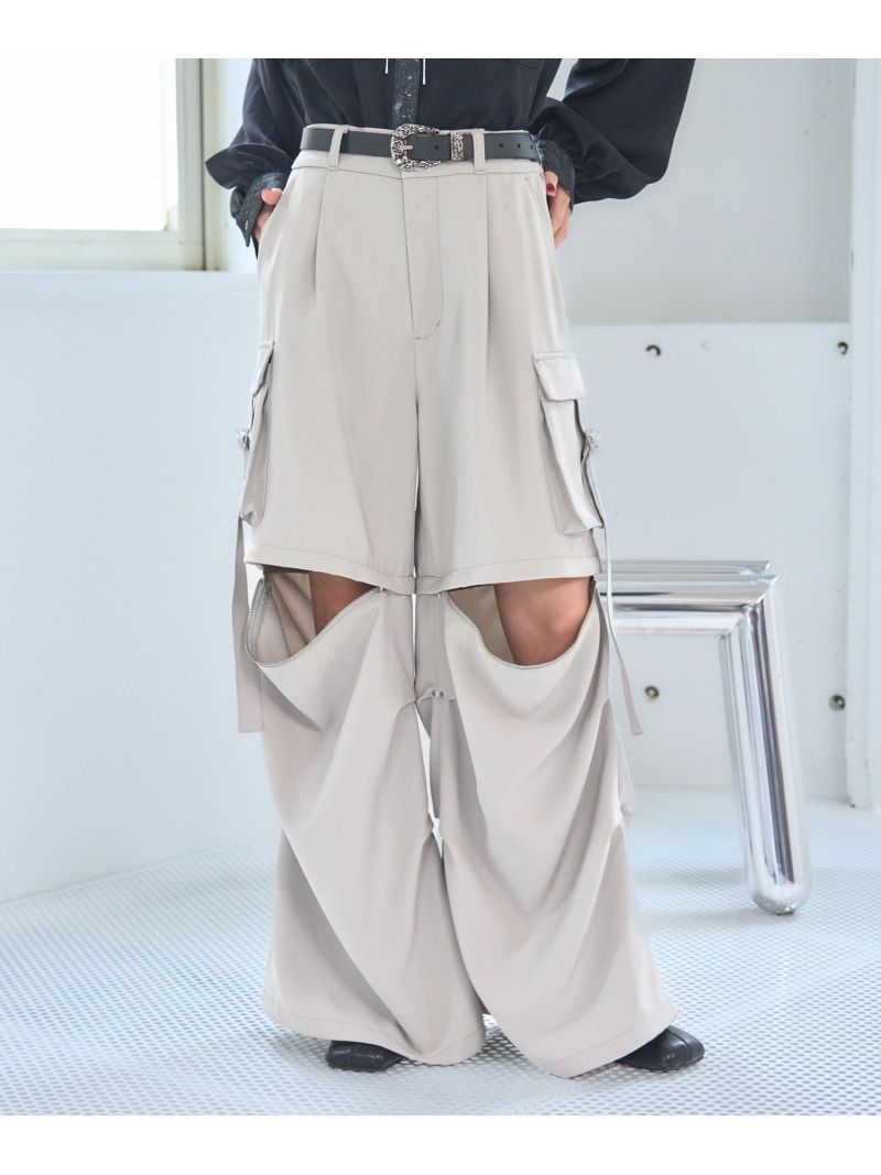 楽天市場】2WAYメタルカーゴパンツ HARE ハレ パンツ その他のパンツ