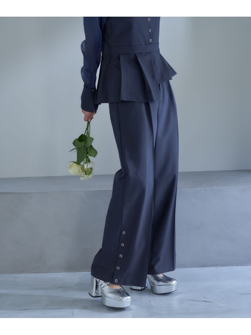 楽天市場】2WAYブラウス*ワイドパンツSETUP HARE ハレ ワンピース