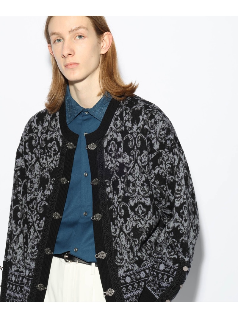 楽天市場】ダマスクチロルニットカーディガン HARE ハレ トップス