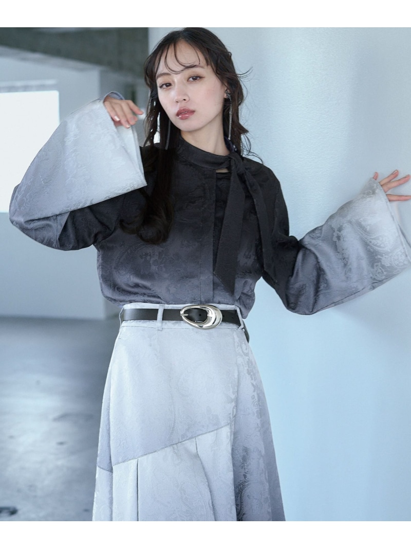 楽天市場】グラデーションジャガードボウタイシャツ HARE ハレ