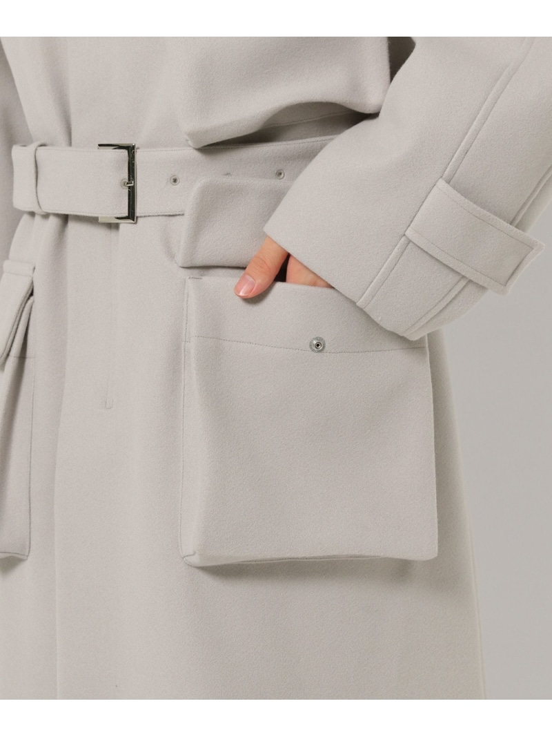 楽天市場】【SALE／33%OFF】ウーリーテックポケットデザインコート