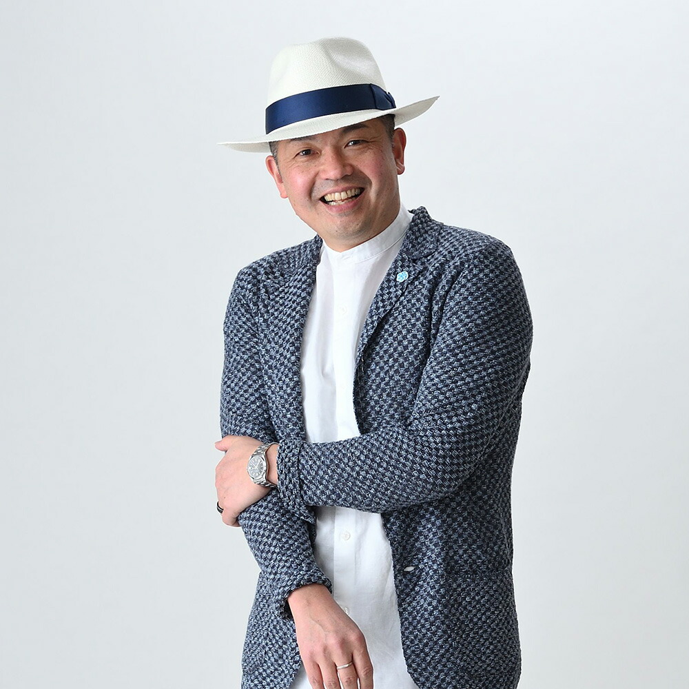 楽天市場】パナマハット メンズ パナマ帽 中折れ帽子 フェドラハット