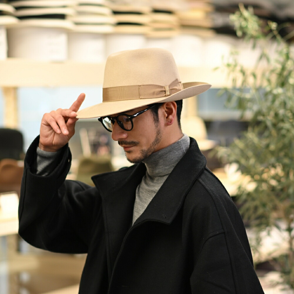 楽天市場】Borsalino ボルサリーノ 中折れハット フェルト帽 軽量 秋