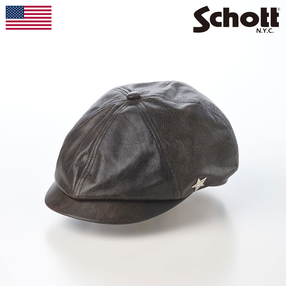 楽天市場】Schott 帽子 キャスケット帽 キャップ cap メンズ