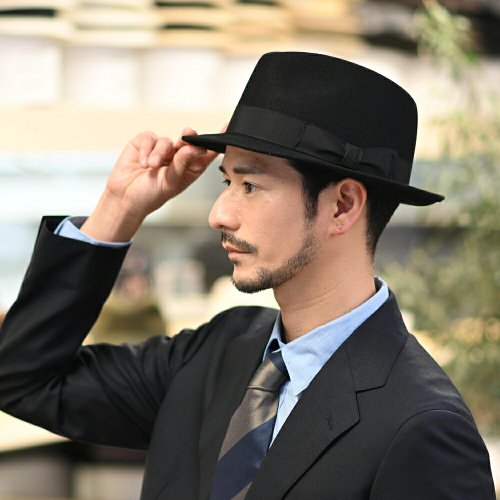 楽天市場】トナック フェルトハット メンズ 帽子 中折れハット 秋 冬