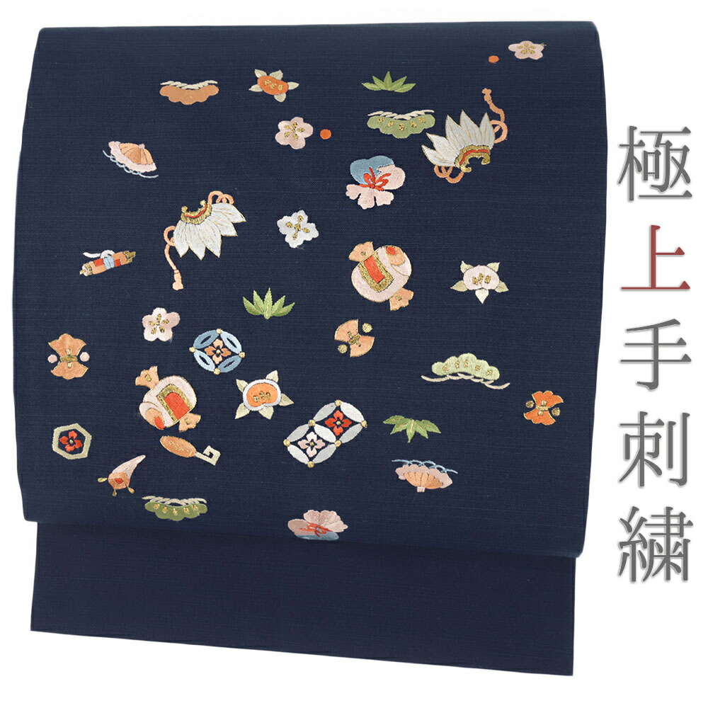 楽天市場】名古屋帯 宝尽くしの通販