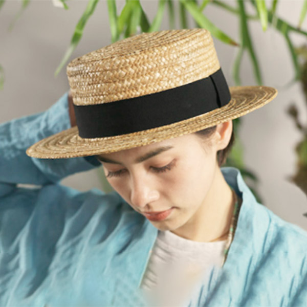 楽天市場】クーポン有!!石田製帽 日本製 カンカン帽 ストローハット