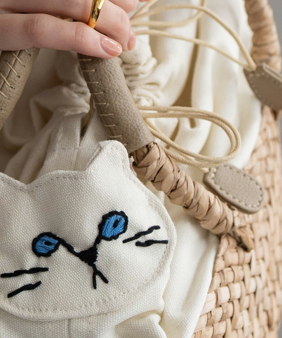 楽天市場】AIM医学研究支援PJ実施中｜ 猫 ねこ かごバッグ レディース