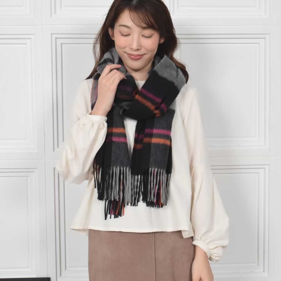 楽天市場】【 30％OFFクーポン】カシミヤ ストール カシミヤ100