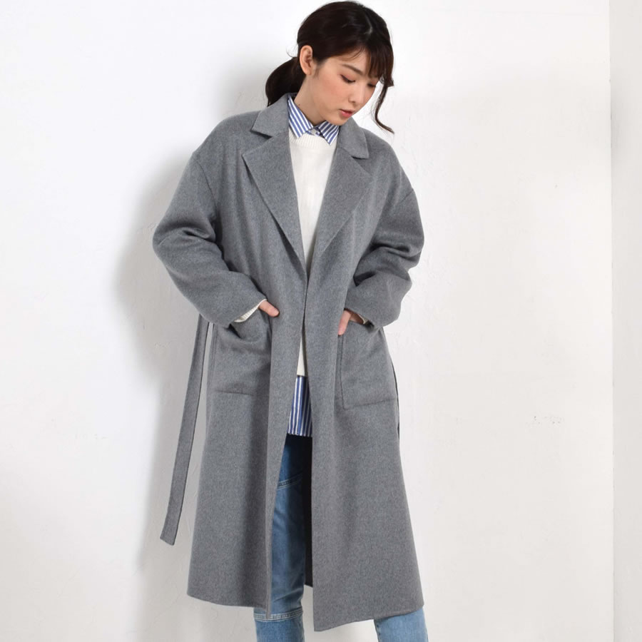 楽天市場】【 30％OFFクーポン】カシミヤ 100% ダブルフェイス ラップ