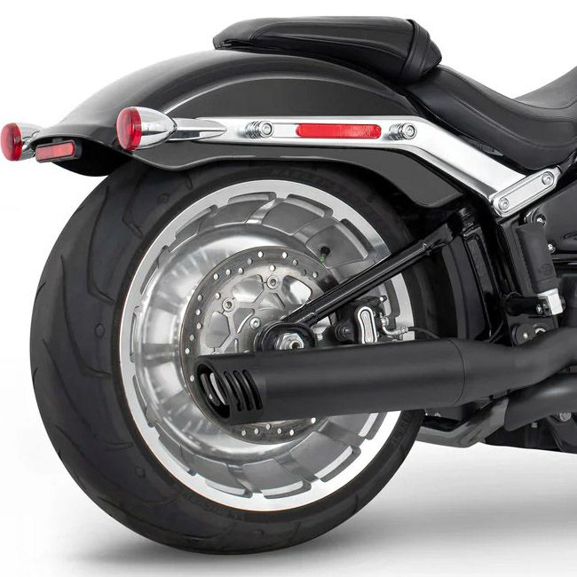 バイク用マフラー ソフテイル スリップオン ハーレー マフラー」の人気