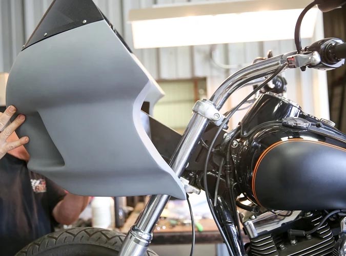 楽天市場】ダイナ用FXR/Tデザイン・フェアリング W-XF2906E07 取り付け