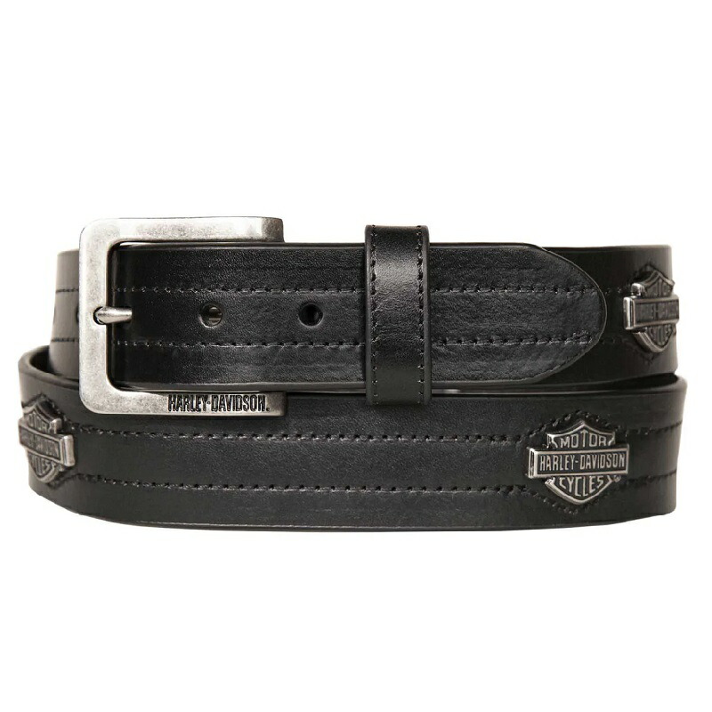 楽天市場】ハーレーダビッドソン メンズ バー＆シールドエンブレム本革