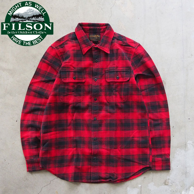 楽天市場】FILSON フィルソン ネルシャツ VINTAGE FLANNEL WORK SHIRT