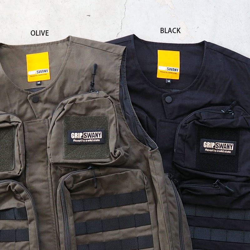 楽天市場】GRIP SWANY グリップスワニー ベスト ミル ベスト FP MIL