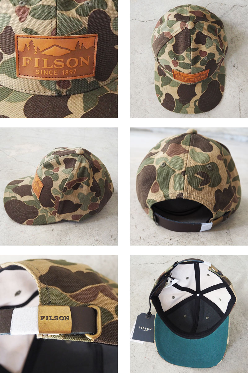 楽天市場】FILSON フィルソン キャップ Logger Cap Camo 50287 ロガー