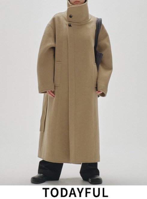 楽天市場】【即日出荷】TODAYFUL トゥデイフル Standcollar Wool Coat