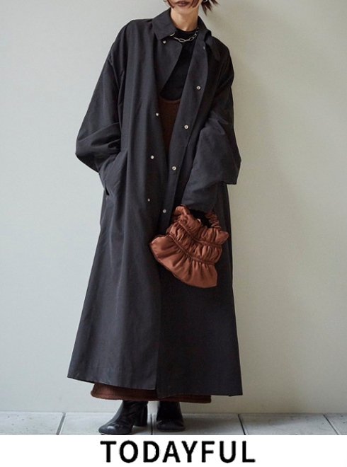 楽天市場】【予約】TODAYFUL トゥデイフル Soutiencollar Trench Coat