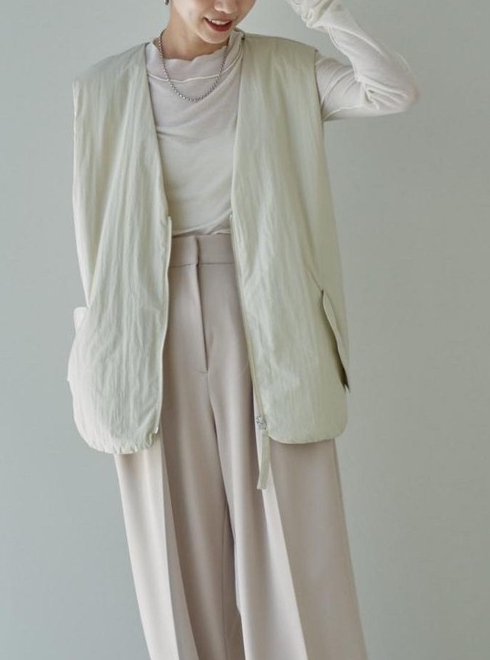 楽天市場】【予約】TODAYFUL トゥデイフル Vneck Nylon Vest ☆ 24春夏