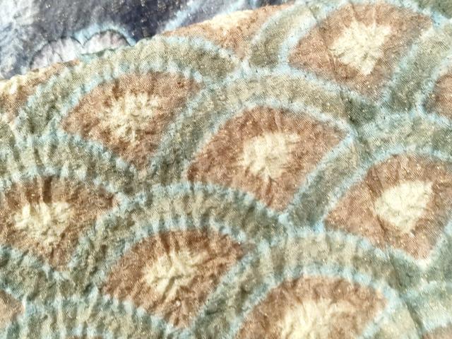 楽天市場】平和屋着物○樋熊哲也 訪問着 辻が花 絞り 手描き 金通し地