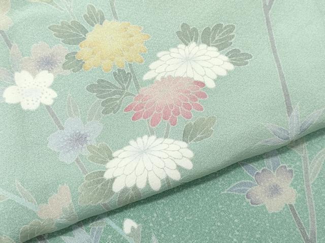 楽天市場】平和屋着物○十日町友禅作家 一梗 訪問着 枝花文 暈し染め