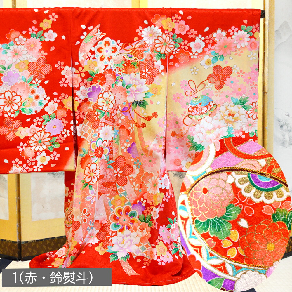 楽天市場】【3/4-3/11セール限定価格】 お宮参り 着物 女の子 正絹 産