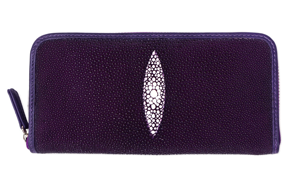 楽天市場】【お種銭付】 スティングレイ レザー ラウンドファスナー 長