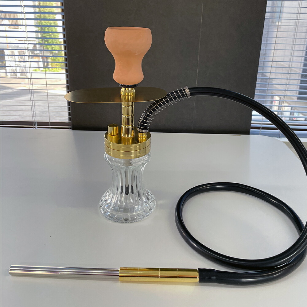 楽天市場】シーシャ 本体 フーカ Shisha Hookah セット ゴールド