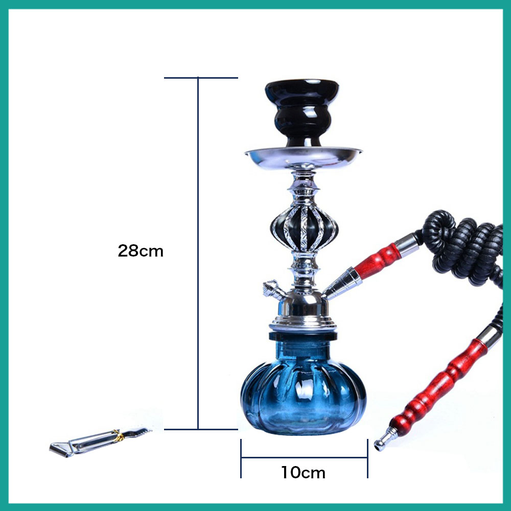 楽天市場】【SS限定クーポン☆~11日1:59】 シーシャ 青 フーカ Shisha